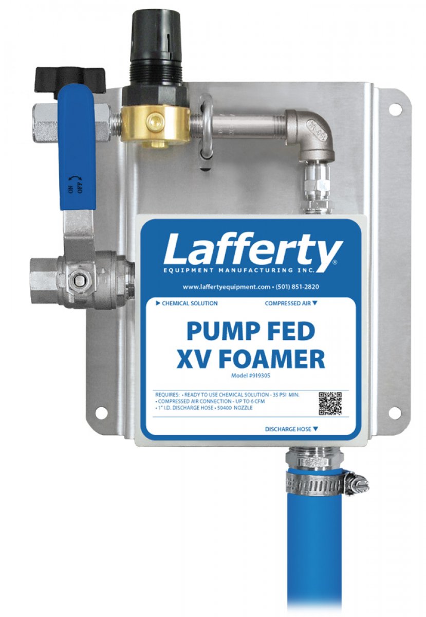 Pump Fed Xv Foamer Lafferty Equipment Manufacturing Inc 2151