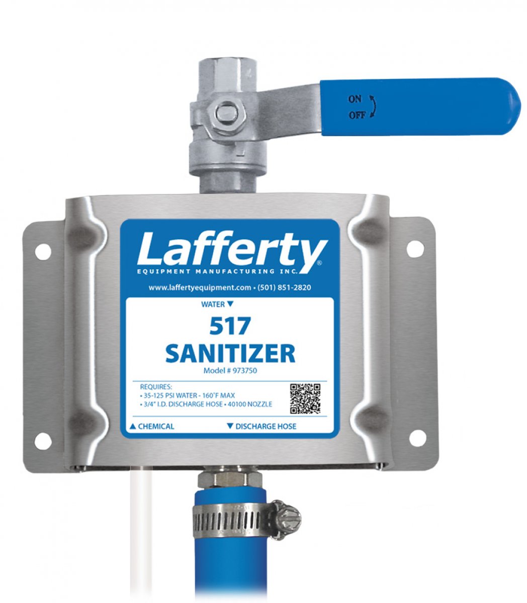 517 Sanitizer | Lafferty Equipment Manufacturing, Inc.